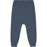 Organic Knit Trousers, Blue