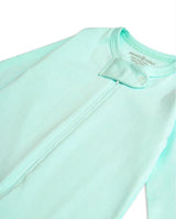 Mint Green Baby Sleeper | Pima Cotton Footie Pajama