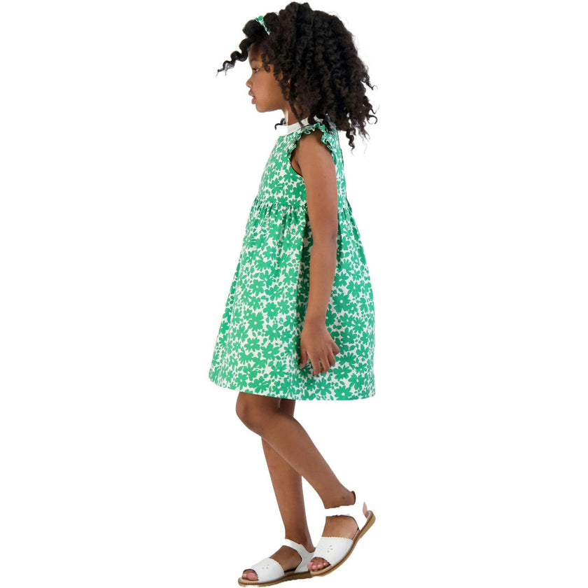 Riley Peter Pan Collar Dress, Green