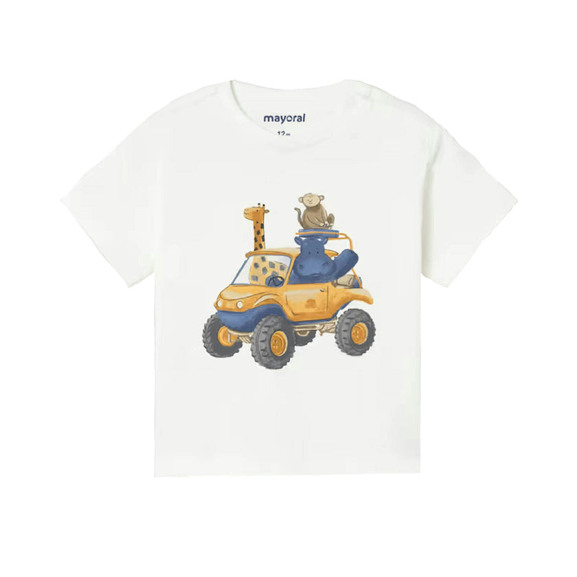 White Car T-Shirt