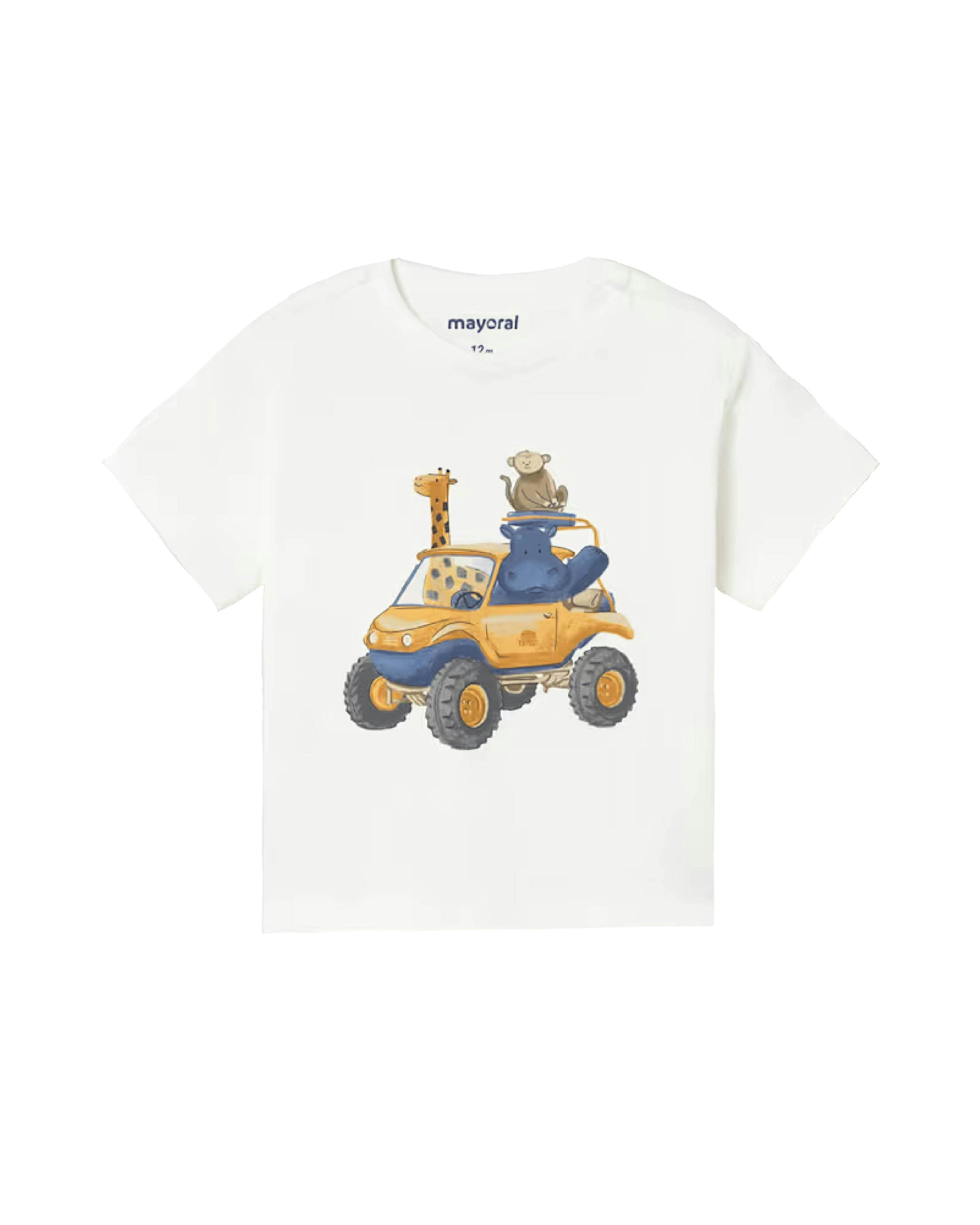 White Car T-Shirt