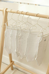 Pointelle Undershirt With Cherry Print White/Blue