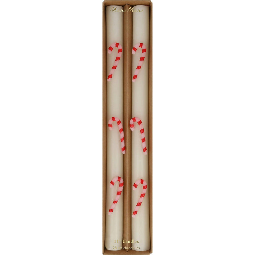 Candy Cane Table Candles