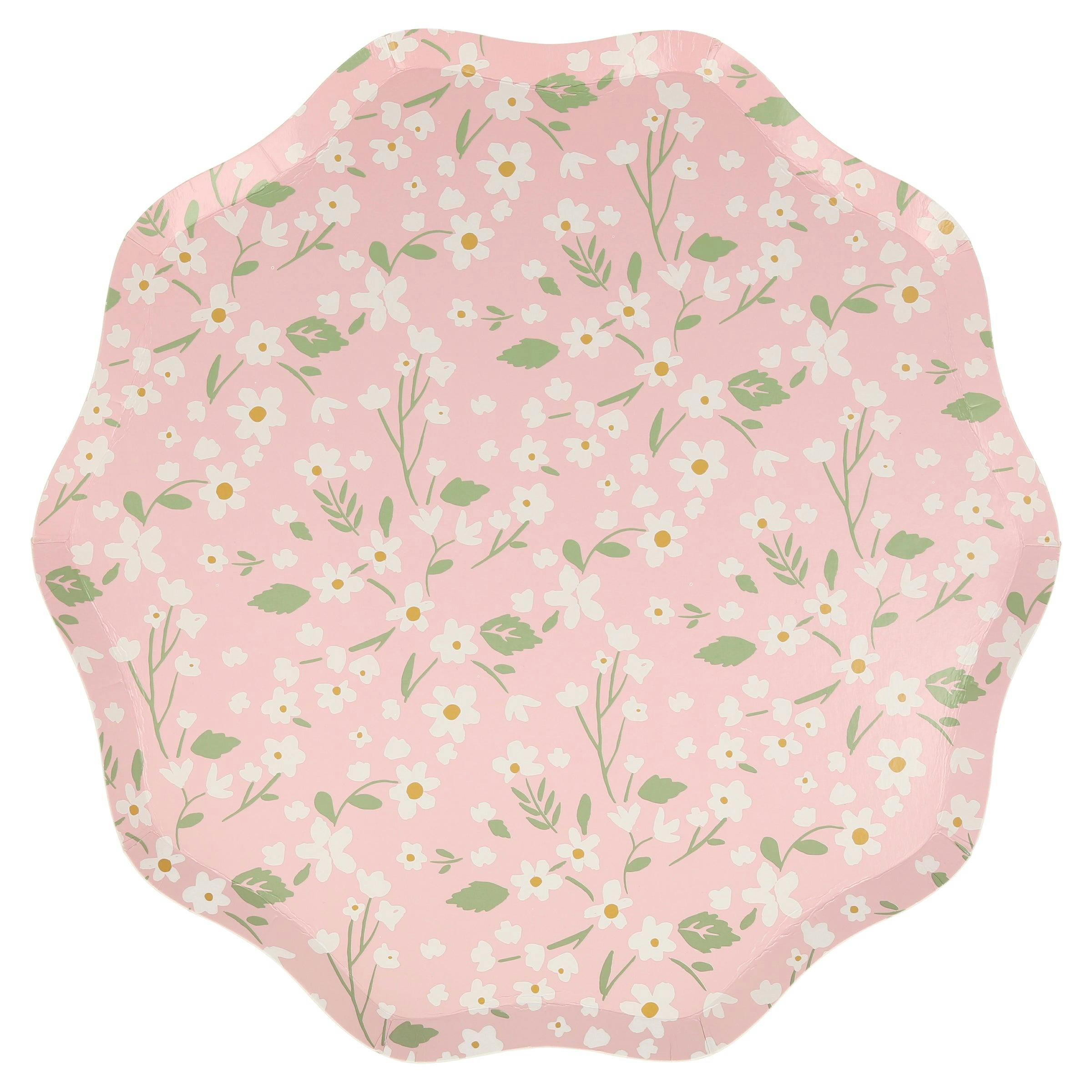 Set of 12 Ditsy Floral Dinner Plates