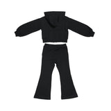 Black Tracksuit Set