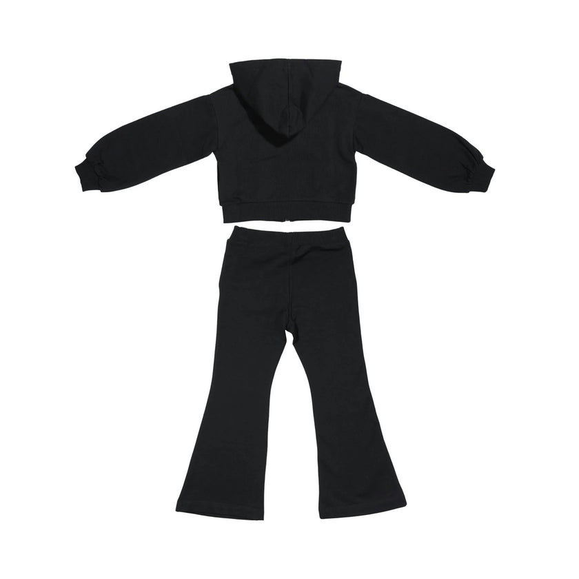 Black Tracksuit Set