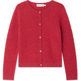 BONPOINT Garancie Cardigan - Cerise