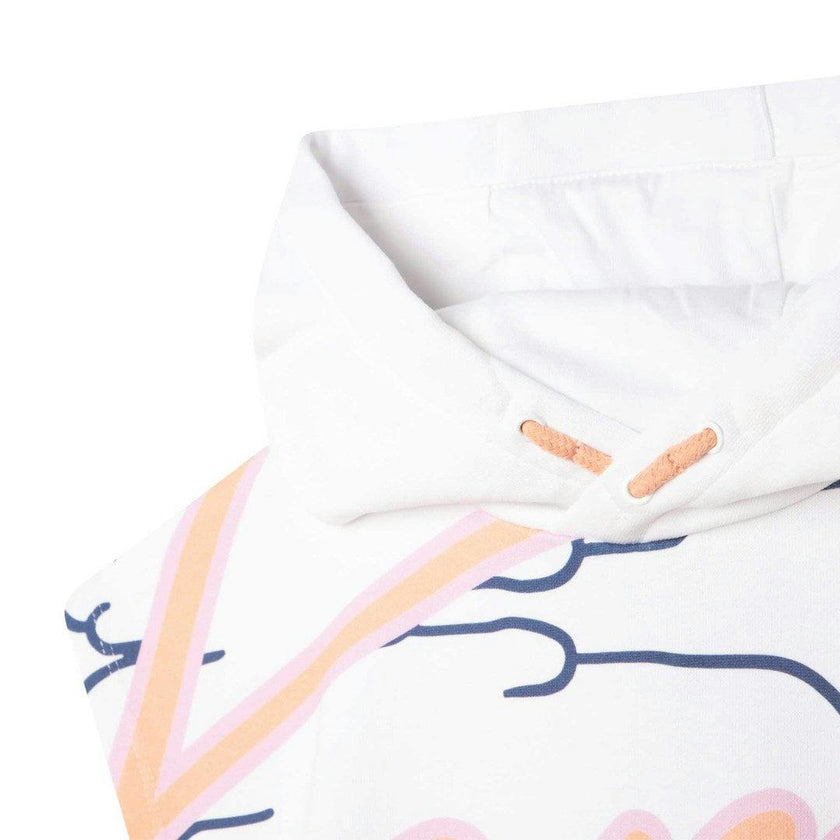 Pink & White Logo Dress