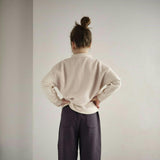 Half Zip Sherpa Pullover
