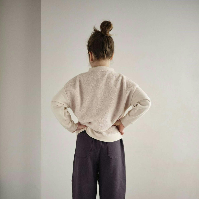 Half Zip Sherpa Pullover