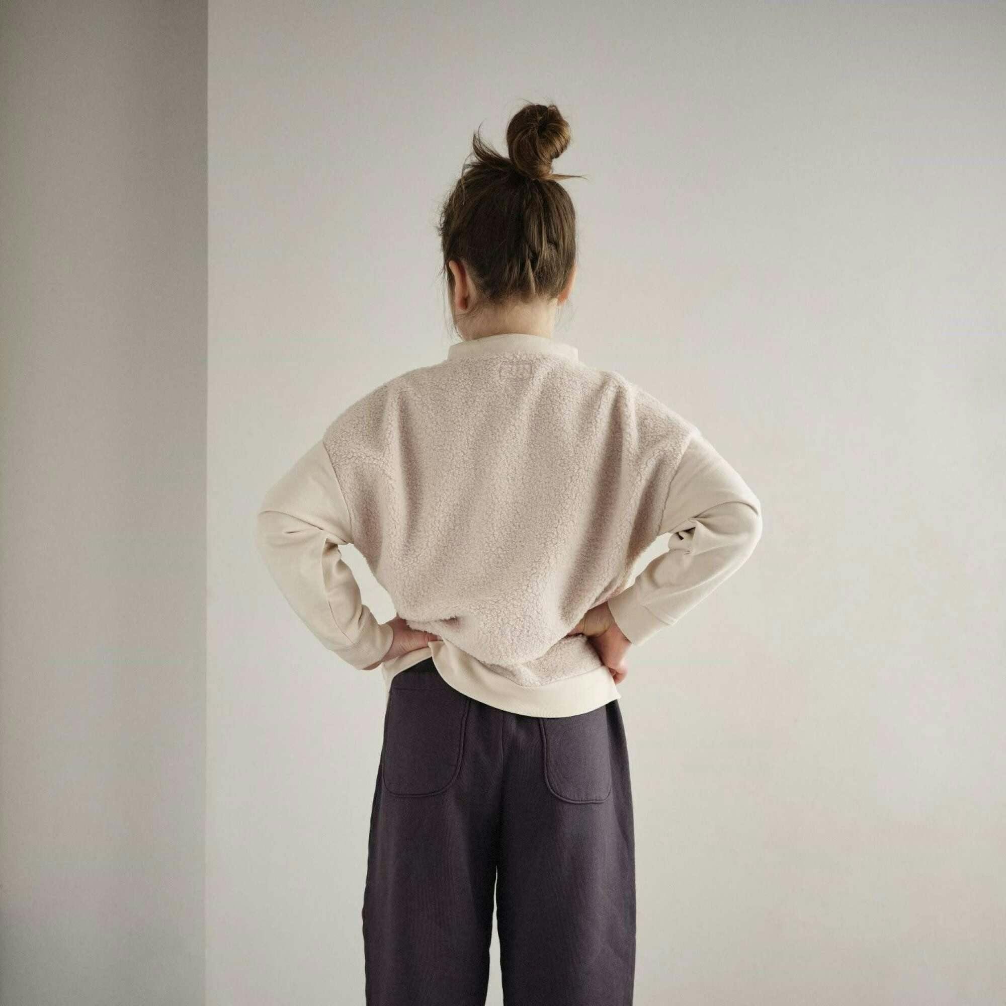 Half Zip Sherpa Pullover