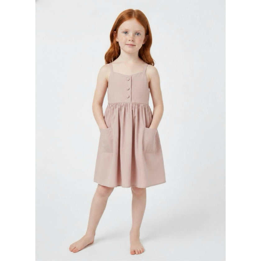 Annalise Dress | Antique Blush