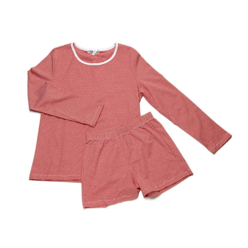 Women's Pima Long Sleeve Short Set
