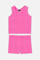 Simply Soft Luxe Cropped Racerback Tank & Tumble Short