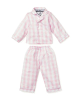 Pink Gingham Doll Pajamas