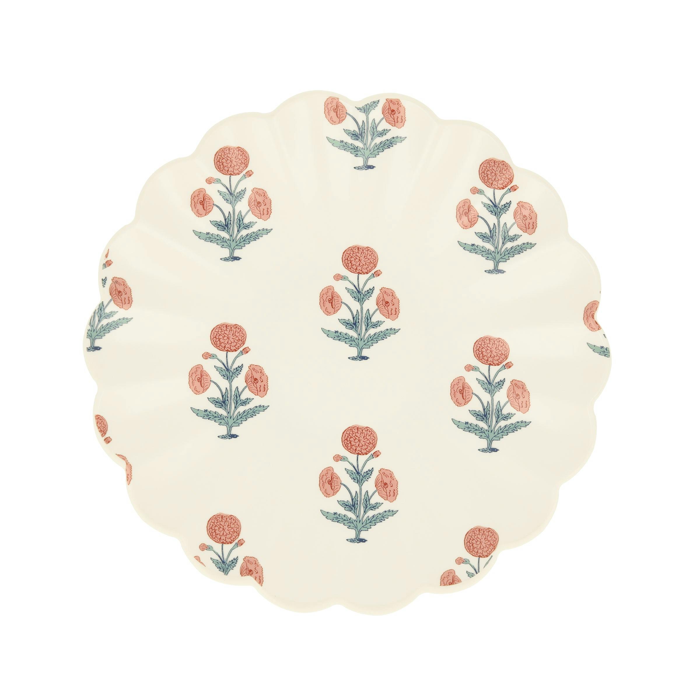Meri Meri x Molly Mahon Patterned Reusable Small Plates