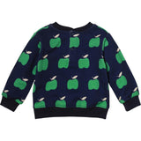 Recycled Cotton Apples Baby Sweatshirt