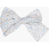Light blue Flower bow clip