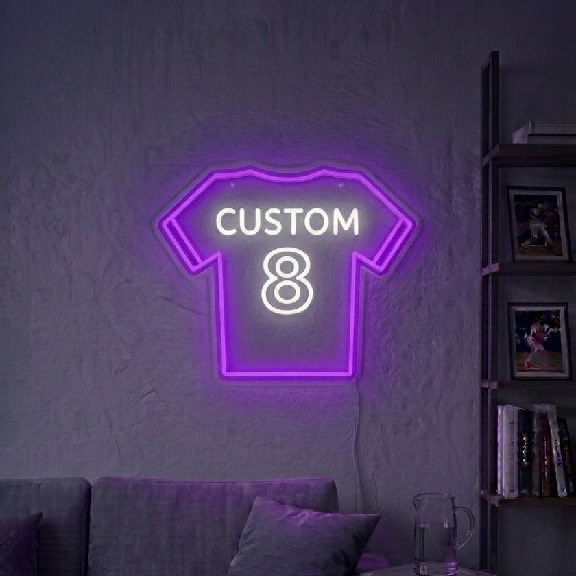 Custom Football Glow Jersey