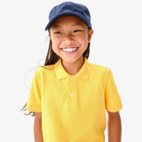 Kids short sleeve pique polo