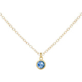 March Birthstone Necklace