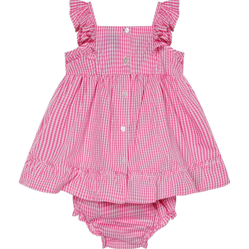 Hand-Smocked Baby Sun Dress Alba