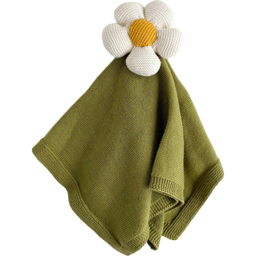Organic Cotton Flower Lovey