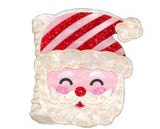Packed Party Santa Claw Clip, Multicolor Festive Hair Clip