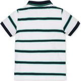 Organic Short Sleeve Jersey Polo, White
