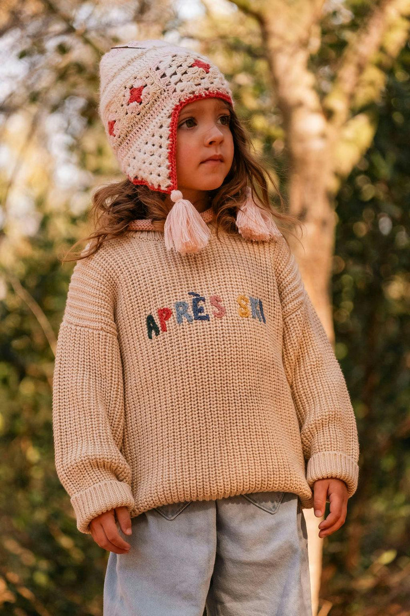 Apres Ski Sweater in Ecru