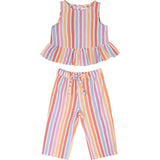 Rainbow Top & Pants Set