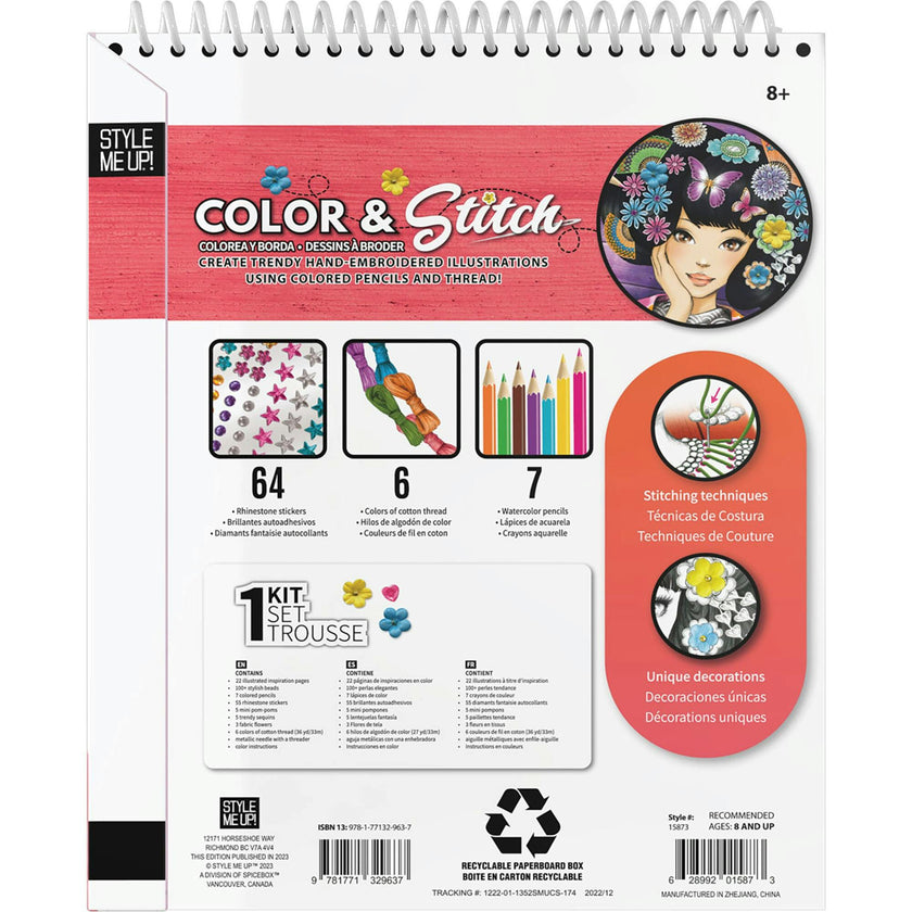Color & Stitch Kids Art Kit
