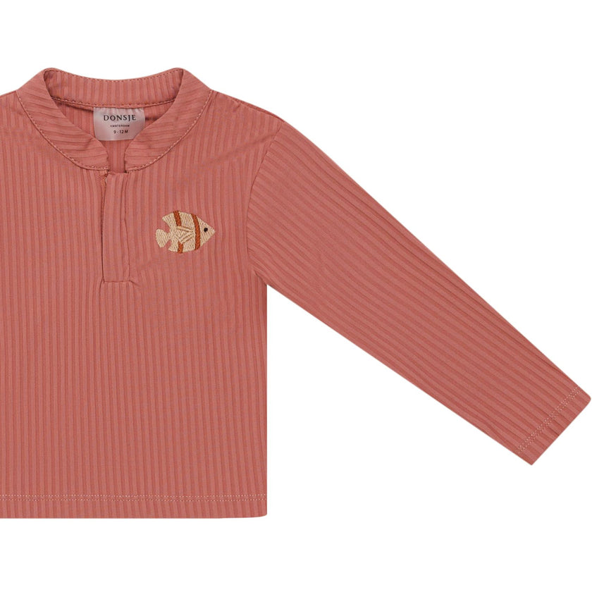 Harvie Swim Shirt | Moonfish | Rose Dawn