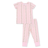 Antoinette Stripe - Short Sleeve Loungewear Set