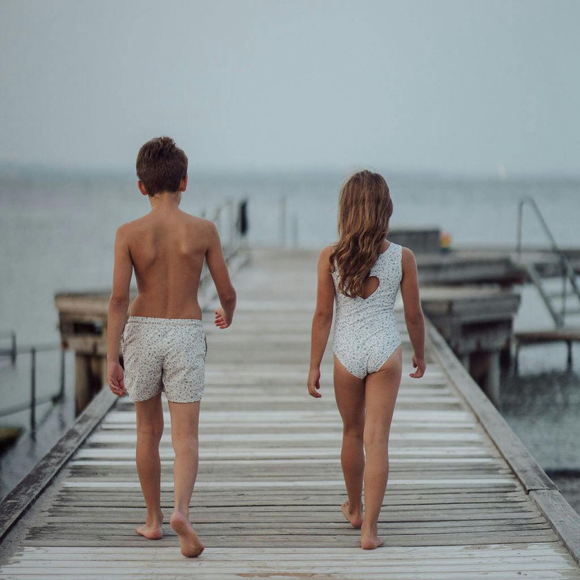 Swim Trunks | UPF + Recycled - Scandi Floral