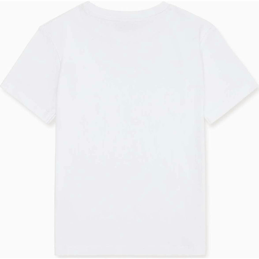 White Arturo Kids Cotton T-Shirt