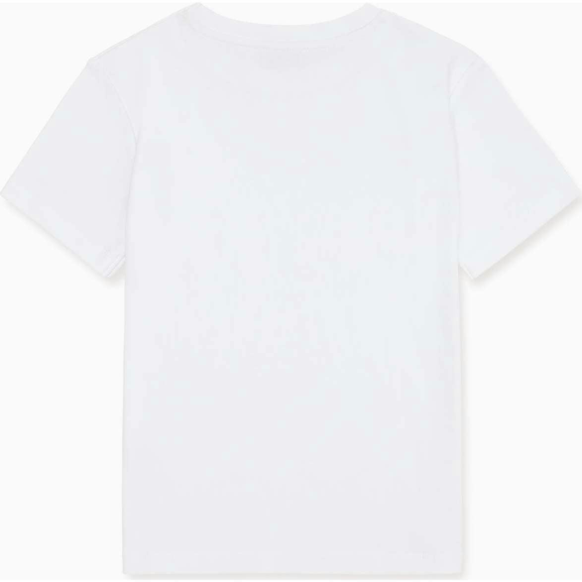 White Arturo Kids Cotton T-Shirt