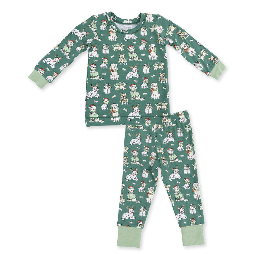 Christmas Dogs Uni - Long Sleeve Loungewear Set
