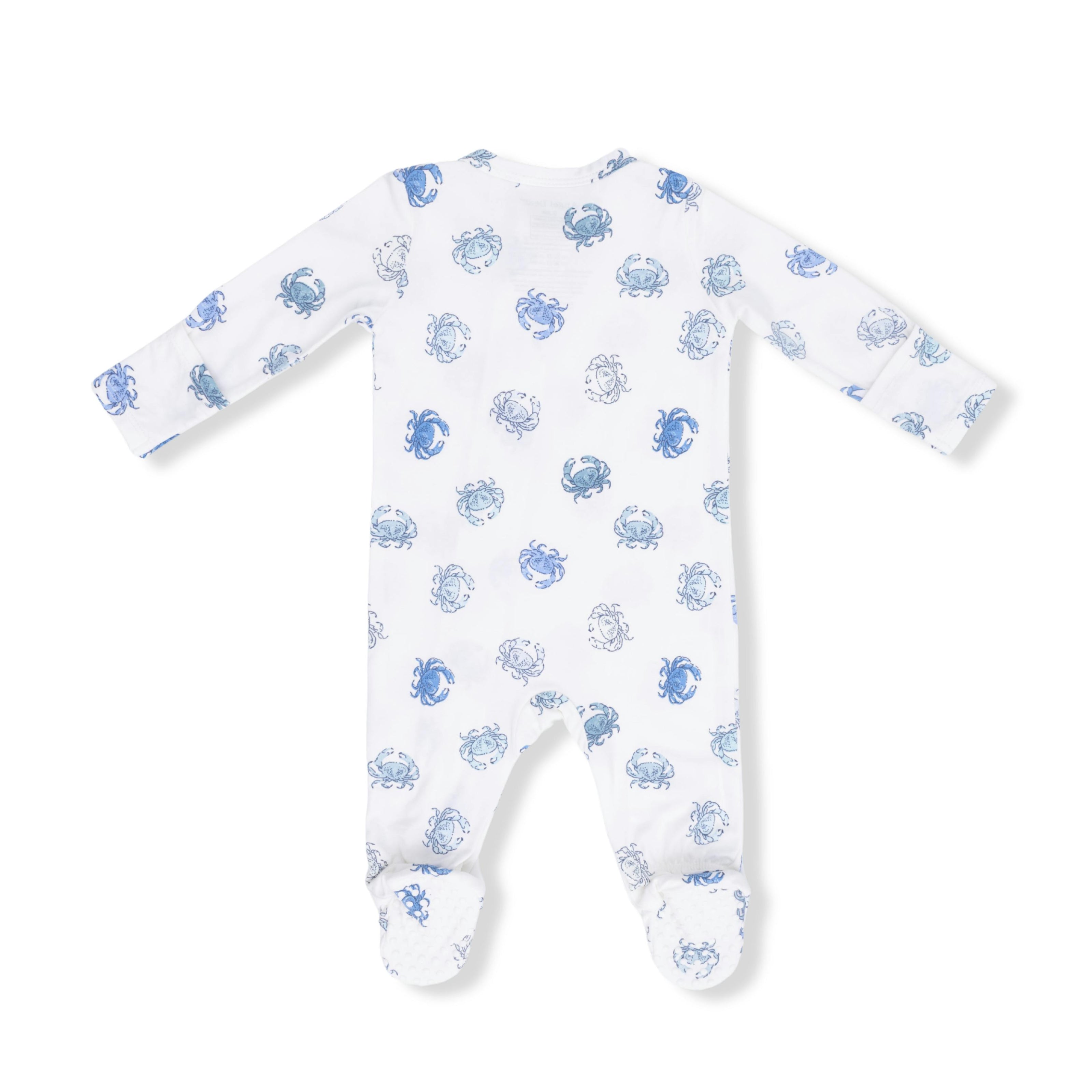 Blue Crabs - 2 Way Zipper Footie