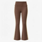 Lollie Flare Leggings Brown/Cream