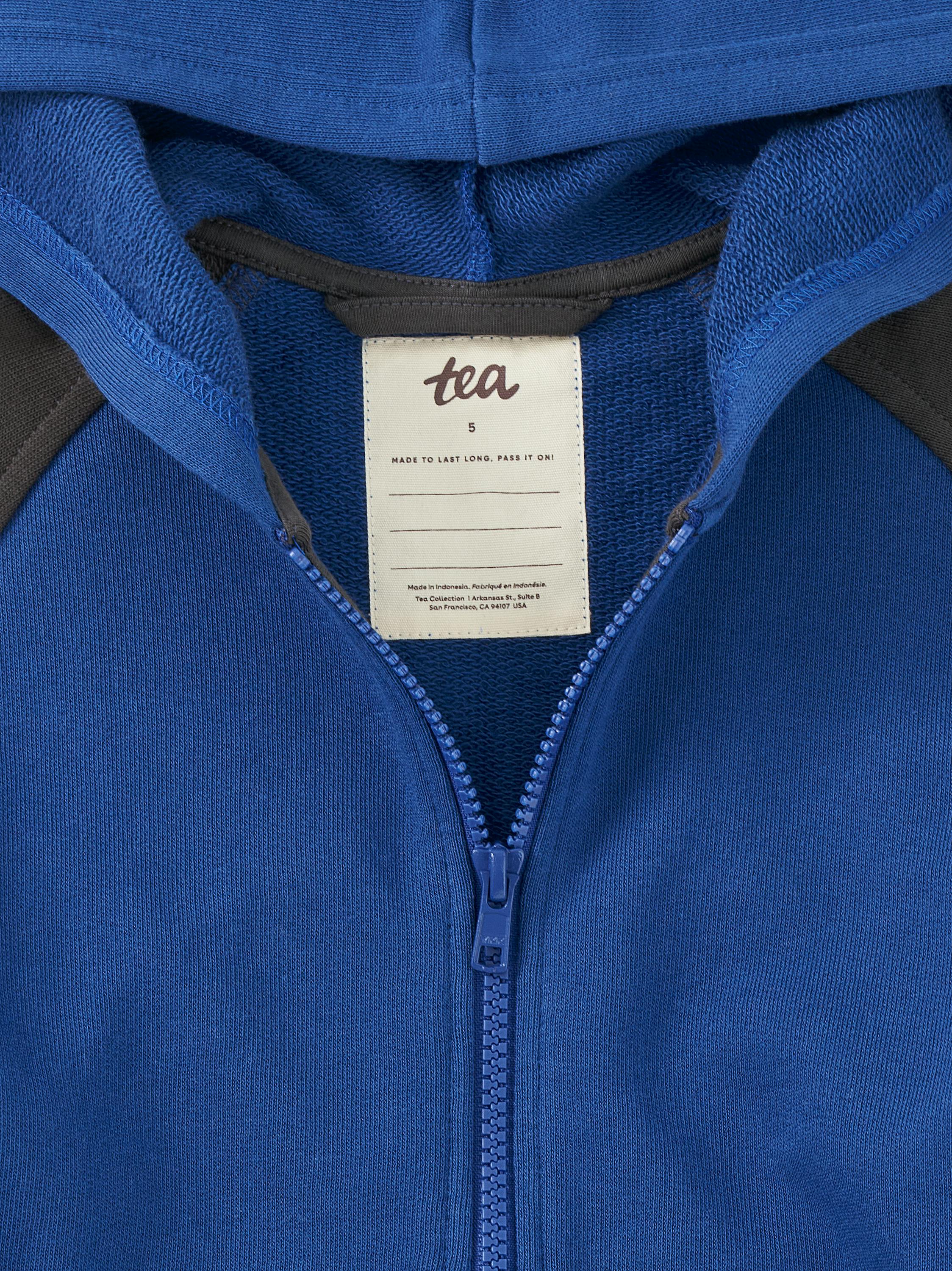 Colorblock Hoodie, Royal