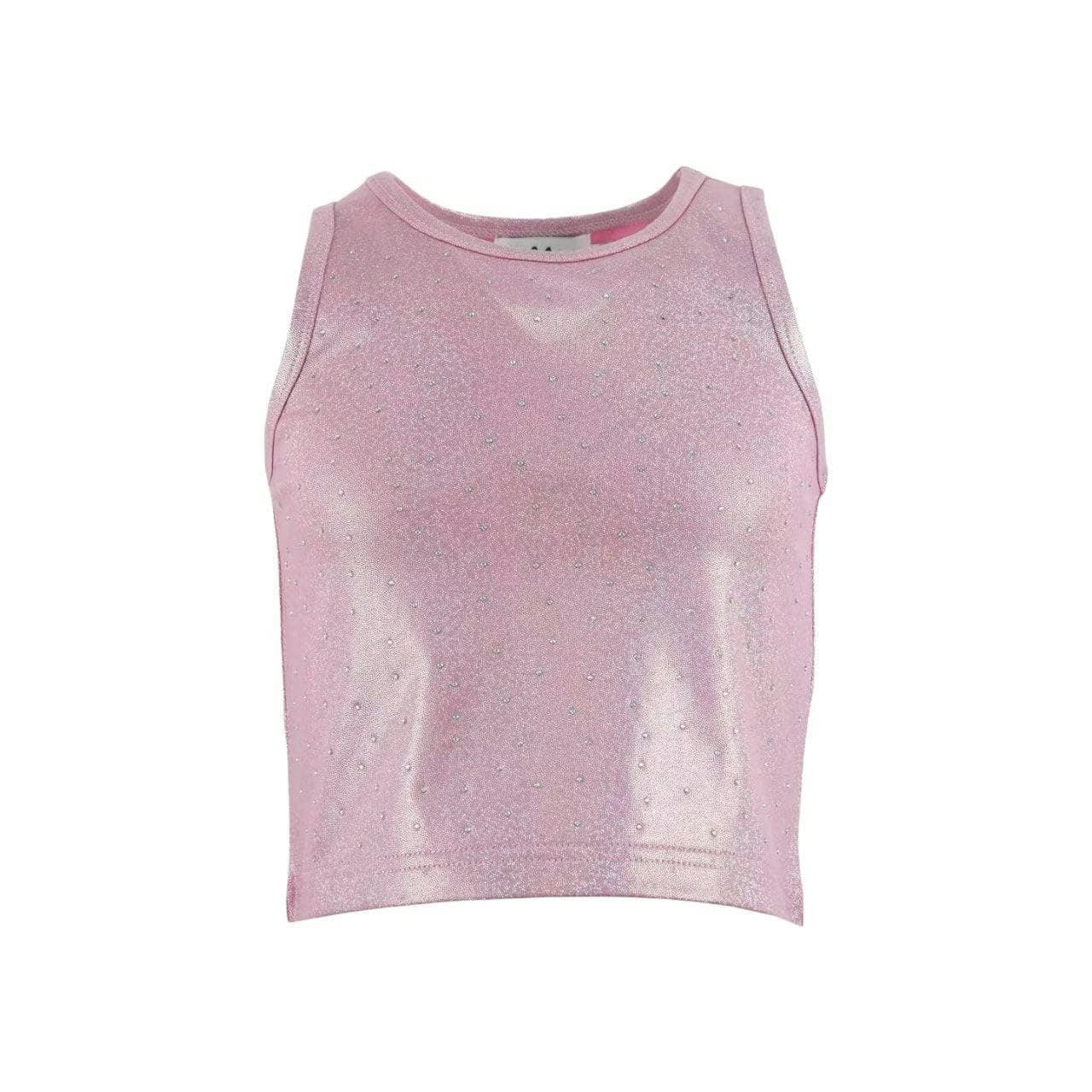 Pink Crystal Tennis Skort Set