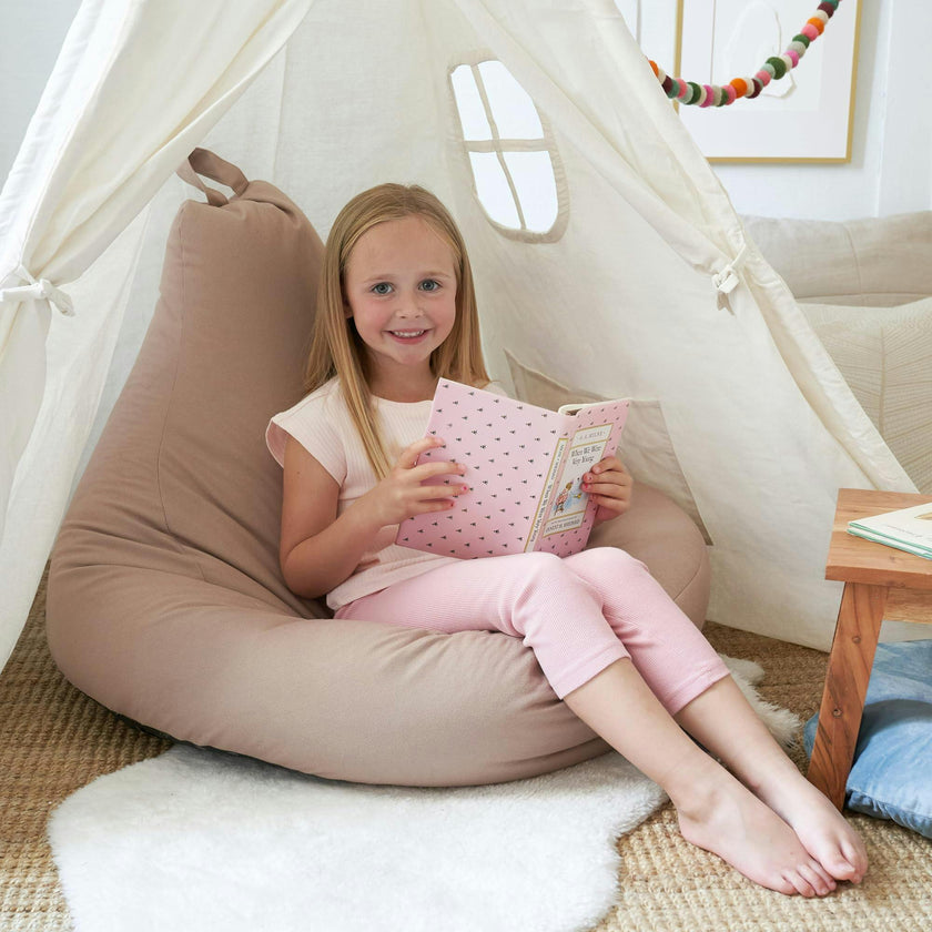 ZICOTO Comfy Bean Bag Chair for Kids - Cozy & Stylish Bean Bag Cover for a Soft Lounger - Durable & Lightweight Bean Bag Chair for Toddlers, Boys & Girls