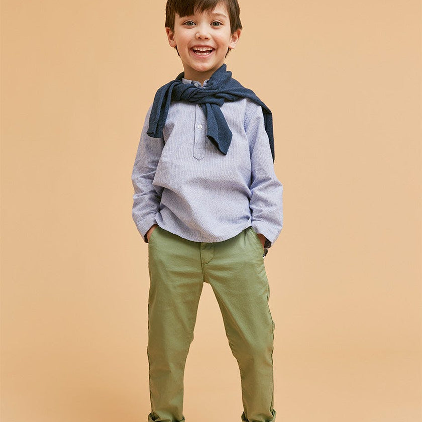 Cotton Chino Trousers