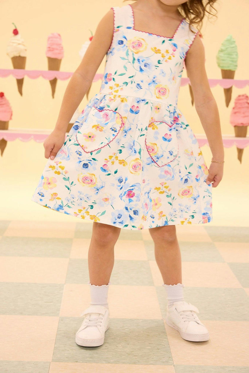 Rue Playdress in Blue Bouquet