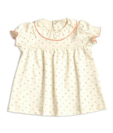 Sweetheart dress with ruffle bottom
