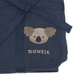 Ploekie Muslin Blanket XL | Koala | Blue Marine