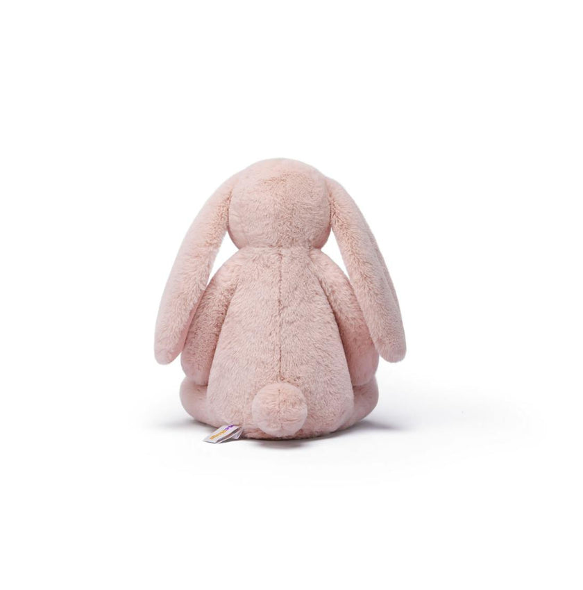 McHugs Sakura Smiling Rabbit Weighted Plush Animal 25cm