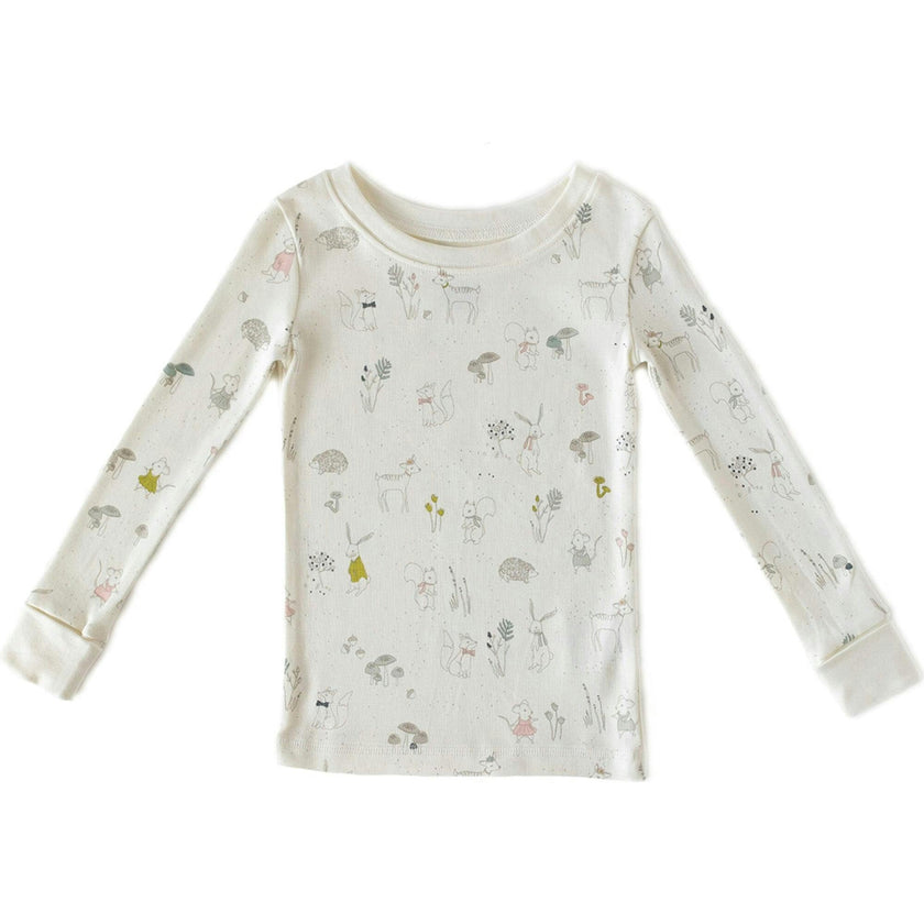 Toddler Super-Soft Pajama, Beige