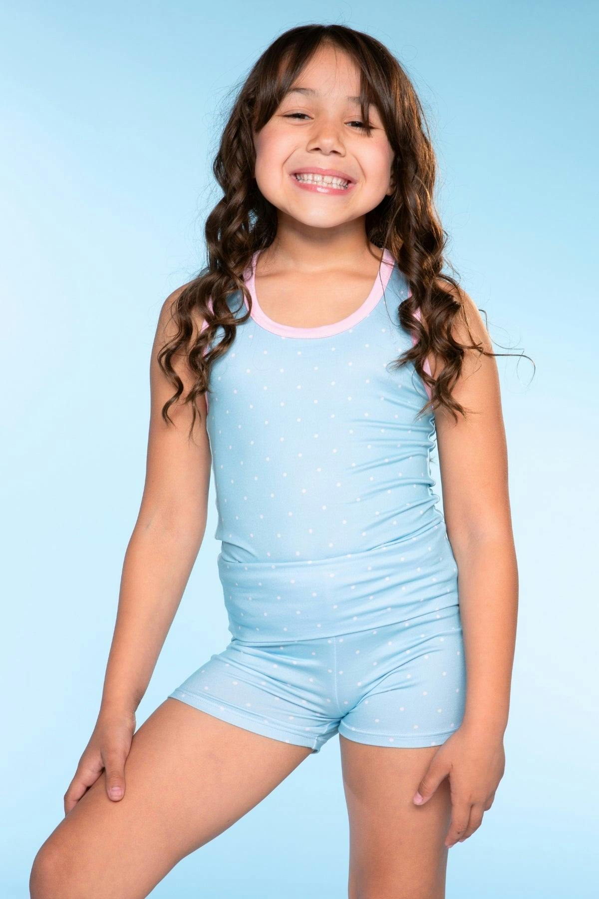 Racerback Tank & Foldover Short Set